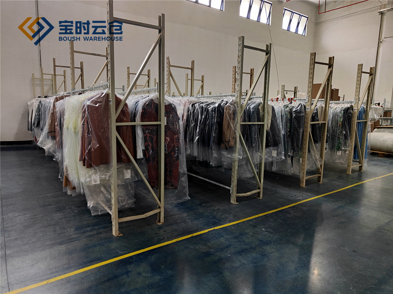 Clothing hanging storage